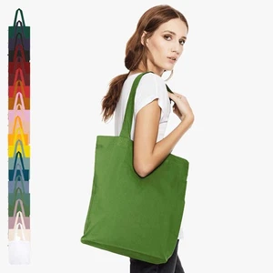 EARTH POSITIVE - Bolsa de tela orgánica bolsa de transporte bolsa de compras bolsa de algodón - Imagen 1 de 101