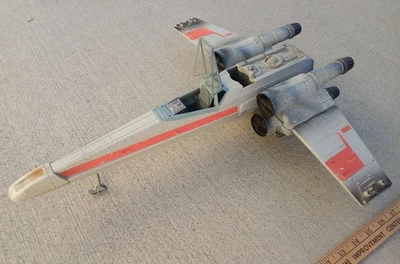 Star Wars X-Wing Fighter Hasbro 2002 - BUEN Estado Incompleto Gran Escala Foto 1 de 4
