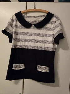 oberteil Shirt Damen Gr. 46(48) Kurzarm - Bild 1 von 6