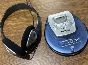 REPRODUCTOR DE CD PHILIPS AZ9101/17 REPRODUCTOR DE CD PORTÁTIL PERSONAL DE COLECCIÓN CON AURICULARES - Imagen 1 de 10