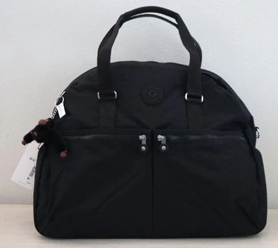 Kipling K15387-0DH Mujer Lg. Bolso de Viaje Bandolera Eugina Negro $139 Foto 1 de 4