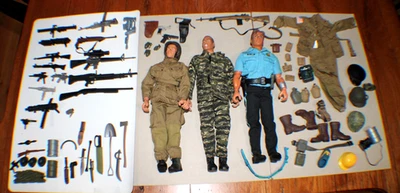 96/2001 G.I. Joe Figura Formativa Internacional Hasbro + Mattel, Lote de Armas y Accesorios Foto 1 de 4