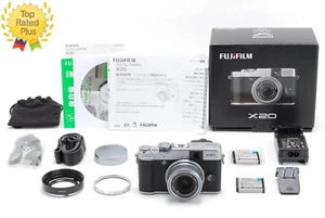 【Top Mint w/ Box】 FUJIFILM Fuji X Series X20 12.0MP Digital Camera Silver JAPAN - Picture 1 of 9