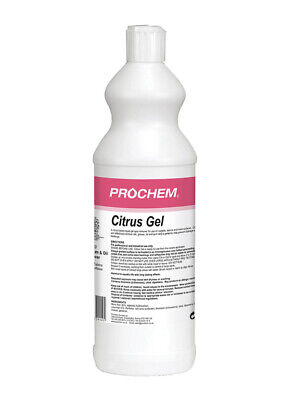 Prochem Citrus Gel 1L - E840-01 - Oil And Grease Remover, Spot Stain Remover • 17.69£