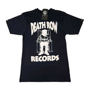 Extra Small klassisches marineblaues Death Row Records T-Shirt - Bild 1 von 4