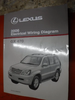 2006 LEXUS GX 470 ORIGINAL FACTORY ELECTRICAL WIRING DIAGRAMS MANUAL SERVICE - Image 1 of 4