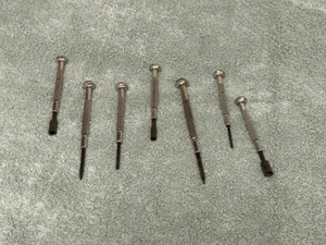 LOT OF 7 PIECES MINI SCREWRIVER SET - Picture 1 of 1