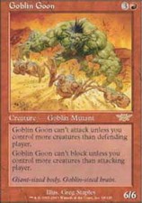 1x Goblin Goon LP, English MTG Legions