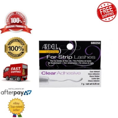 Ardell Lashgrip for Lashes Clear Eyelash Latex-Based Formula Strip Adhesive 7g - image 1 of 2