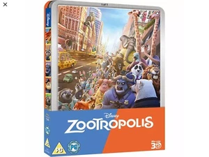 Zootropolis, 3D & 4K & 2D - Limited Edition Zavvi Steelbook, FREE SHIPPING - Bild 1 von 2