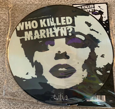 Glenn Danzig Who Killed Marilyn picture disc 12" LP Misfits Samhain KBD - Image 1 of 2