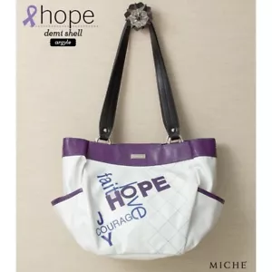 Miche Hope Demi Shell Artikel # 3125 Kreuzworträtsel Design Kunstleder Seitentaschen NEU - Bild 1 von 4