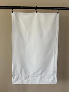 TESSITURA TOSCANA TELERIE Italy Standard White Pillow Case 100% Cotton - Picture 1 of 6