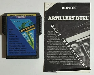 Artillery Duel (Colecovision, 1983) XONOX Original Cartridge Game w/ Manual - Picture 1 of 8
