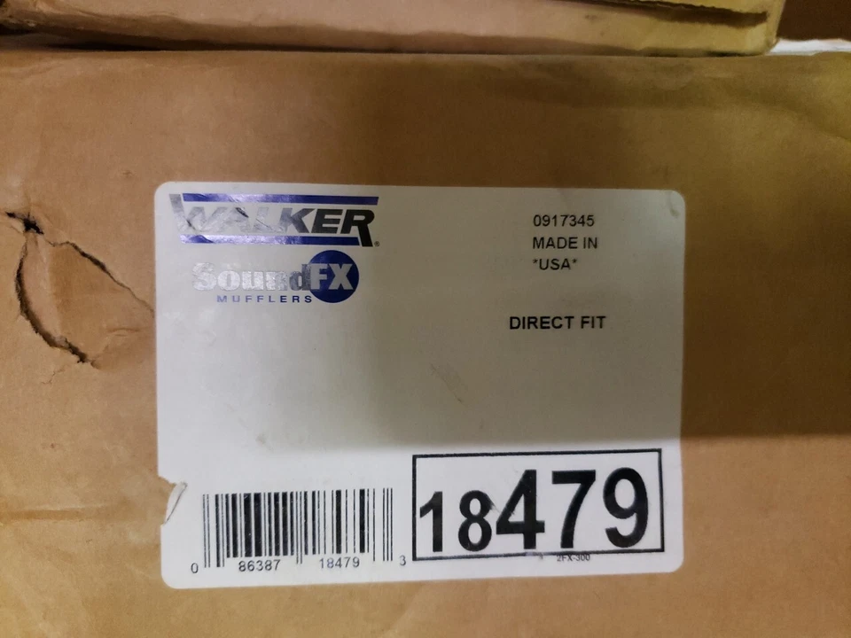 Silenciador de escape 18479 Saturn SL1 91-98 SoundFX aço aluminizado ajuste direto oval - Imagem 1 de 2