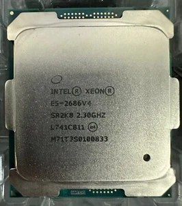 Intel Xeon E5-2686V4 2.30GHz 18 Core 45MB 9.6GT/s 145W Processor SR2K8 CPU - Picture 1 of 2