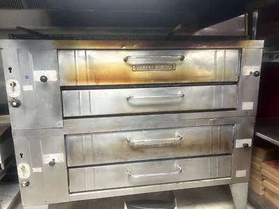 Horno Doble Cubierta BAKERS ORGULLOS MODELO 451 - Gas Natural Con Piedras ¡BONITA FORMA! Foto 1 de 3