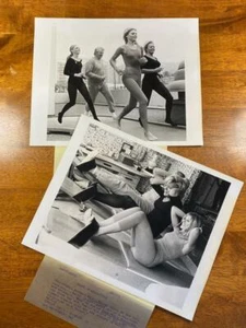 2 1972 Britt Ekland Anne-Marie Bennstrom Art Lund Press Still Photo Lot A262 - Picture 1 of 7