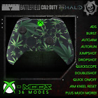 XBOX ONE SERIES RAPID FIRE CONTROLLER - CARNAGE MOD 2 WEED BLACKOUT 420 CANNABIS