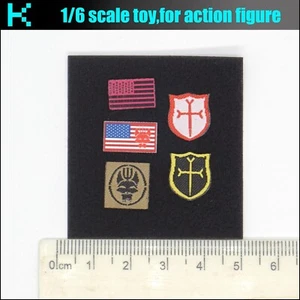 A19-81 1/6 scale ES 26054R CBRN Assault Team-patch set - Picture 1 of 2