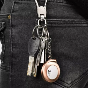1PC 2M Stainless Steel Tape Measurement Keychain Measure Portable Home Measu _wo - Bild 1 von 12