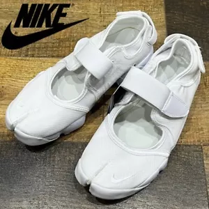 NIKE WMNS Air Rift Blanco DN1338-001 EE. UU. W7 Nuevo Sin Caja Envío Grabado - Imagen 1 de 7