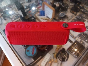 BAUHN PORTABLE BLUETOOTH PARTY SPEAKER MD43743 RED - Picture 1 of 18