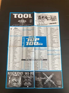 MUSIKMARKT CHARTS PLAKAT vom 21.10.1996 Promo TOOL AENIMA + PINK FLOYD - Bild 1 von 2