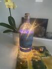 YVY Clear Glass Gin Bottle With New LED Lights & Craft Gin Club Magazine