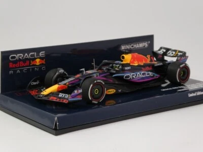 Minichamps Red Bull RB19 Verstappen World Champion Miami GP 2023 1/43 417230501 - Immagine 1 di 3