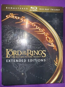 The Lord of the Rings Trilogy (Extended Editions) (Blu-ray) BOX BRAND NEW SEALED - Picture 1 of 7