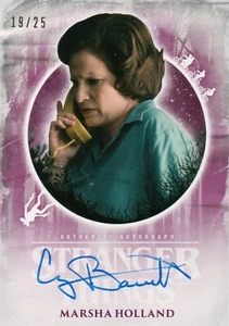 Tarjeta de autógrafo ""Marsha"" de Stranger Things al revés, Cynthia Barrett A-CBH 19/25 - Imagen 1 de 2