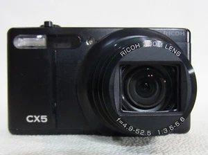 RICOH  CX5,Black,10.7x,3in,10MP Excellent from JAPAN RICOH USED - Picture 1 of 24