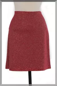 St John Knits Shimmer Skirt Dark Rosebud Multi/Crystals Size 16 MSRP $695 - Picture 1 of 4