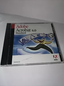 Windows Adobe Acrobat 6.0 Standard 90046061 Full Retail SEALED CD Serial Number - Picture 1 of 3