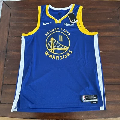 Nike NBA Jersey Golden State Warriors Klay Thompson #11 Size XL MSRP $134 New - Image 1 of 4