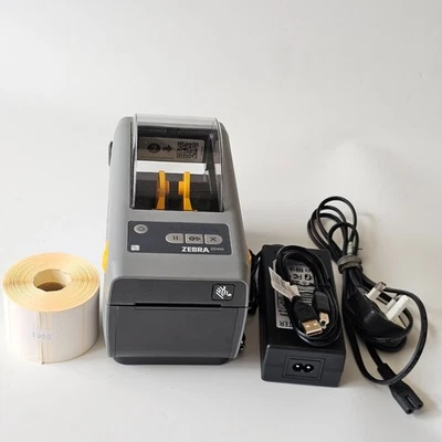 Zebra ZD410 Direct Thermal USB LAN WIFI Wireless Label Printer 88 - Image 1 of 4