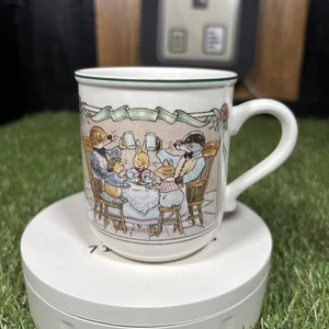 Vintage Villeroy & Boch Foxwood Tales By Brian Paterson Mug 1994 Dinner time - Picture 1 of 6
