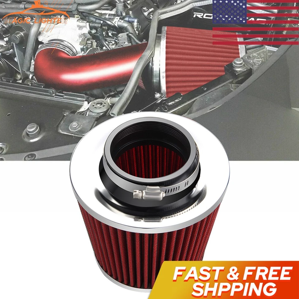 1X Mini filtro de admisión de aire de aceite redondo de 3" cubierta de válvula de ventilación respirador cárter de combustible Foto 1 de 4