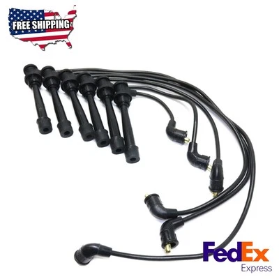 Spark Plug Wire Fits 99-08 Hyundai Sonata Santa Fe Tiburon Kia Optima Magentis - Image 1 of 4