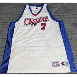Camiseta Auténtica Campeón Vintage NBA Los Angeles Clippers Odom Doble Etiqueta 56 - Imagen 1 de 16