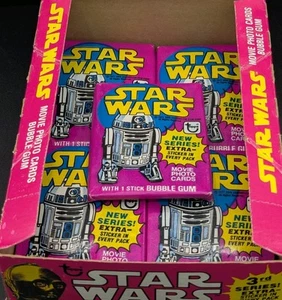 🔥1977 Topps Star Wars Series 3 (Yellow) UNOPENED Vintage Wax Pack 🔥 - Picture 1 of 2
