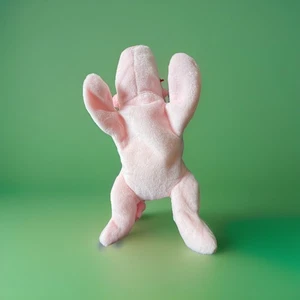Beanie Baby Squealer Pig TY Tag Errori e Pellet PVC 1993 Ottime Condizioni - Foto 1 di 14