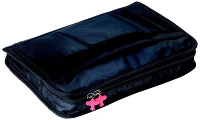 Troika iPACK iPAD sleeve and accessory pocket w/ storage,keyring BLACK IPC80/BK - Image 1 of 3