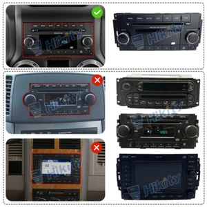 Radio Coche 10" DAB+ 2+64GB Android 15 CarPlay GPS Navi para Dodge Jeep Chrysler - Imagen 1 de 20