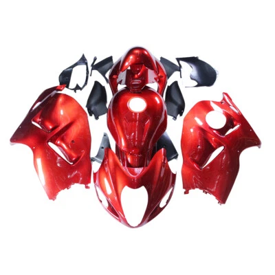 Kit de carenado rojo brillante para Suzuki GSXR1300 Hayabusa 1997-2007 carrocería de inyección Foto 1 de 4