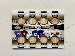 2022 Leaf Lumber The Hit Kings 1993 Multi Player Game Used Bat Relic Card - Picture 1 of 2