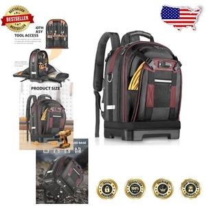 Rugged Construction Backpack with Laptop Compartment - Perfect for Professionals - Picture 1 of 11