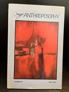 Journal for Anthroposophy Fall 1993, Number 57 Paperback - Picture 1 of 9