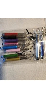 10, Mini lápiz óptico de pantalla táctil de aluminio para iPhone iPad Samsung Android Tablet Foto 1 de 3